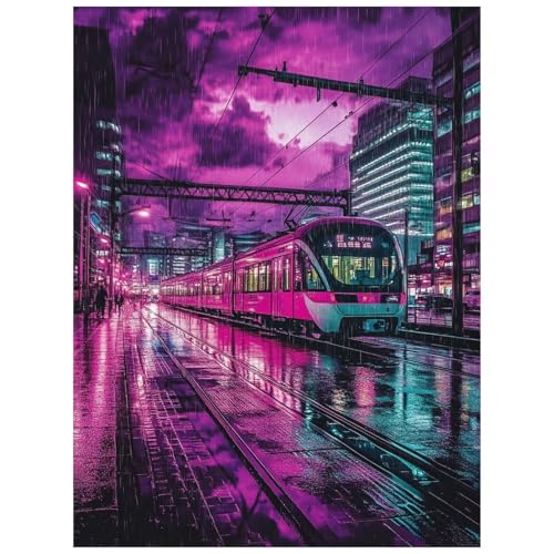 Malen Nach Zahlen Erwachsene Stadt Malen Nach Zahlen Kinder, DIY Set Erwachsene mit Pinselset Acrylfarben Set Leinwand zum Bemalen 50 x 70cm, Landschaft Paint by Numbers Deko wohnzimmer 8YH-3196 Malen Nach Zahlen Erwachsene Stadt Malen Nach Zahlen Kinder, DIY Set Erwachsene mit Pinselset Acrylfarben Set Leinwand zum Bemalen 50 x 70cm, Landschaft Paint by Numbers Deko wohnzimmer 8YH-3196 von Generic