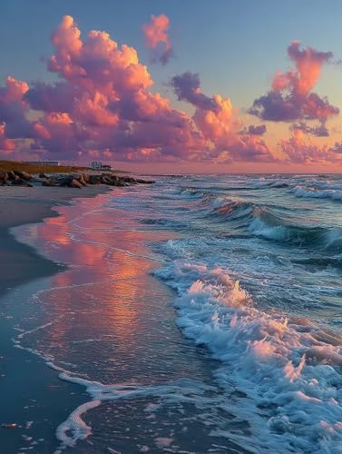 Malen Nach Zahlen Erwachsene Strand, Malen Nach Zahlen Sonnenuntergang, DIY Basteln Erwachsene Leinwand Kits, DIY Paint by Numbers Adult Kits Mit Pinseln und Acrylfarbe, für Wanddeko, 100x135cm L-2847 Malen Nach Zahlen Erwachsene Strand, Malen Nach Zahlen Sonnenuntergang, DIY Basteln Erwachsene Leinwand Kits, DIY Paint by Numbers Adult Kits Mit Pinseln und Acrylfarbe, für Wanddeko, 100x135cm L-2847 von Generic
