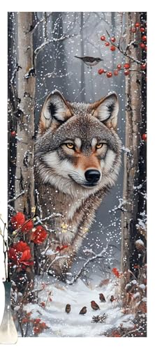 Malen Nach Zahlen Erwachsene Tier, DIY Malen Nach Zahlen XXL Paint by Numbers für Anfänger, Bastelset Handgemalt Ölgemälde Kreativ Set Mit Pinseln und Acrylfarbe, Home Wand Décor Wolf 30 X 70cm Y1224 Malen Nach Zahlen Erwachsene Tier, DIY Malen Nach Zahlen XXL Paint by Numbers für Anfänger, Bastelset Handgemalt Ölgemälde Kreativ Set Mit Pinseln und Acrylfarbe, Home Wand Décor Wolf 30 X 70cm Y1224 von Generic