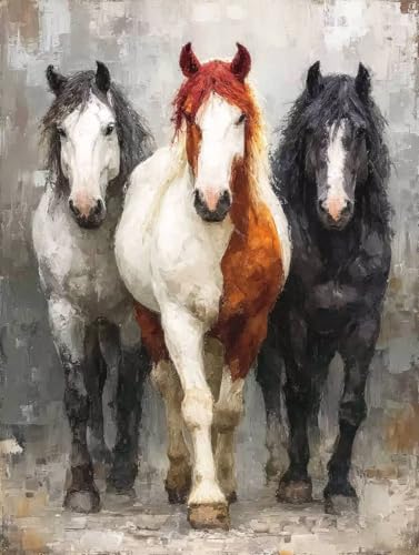 Malen Nach Zahlen Erwachsene Tier, Malen Nach Zahlen Horse, DIY Basteln Erwachsene Leinwand Kits, DIY Paint by Numbers Adult Kits Mit Pinseln und Acrylfarbe, Geschenk für Wanddeko, 100x135cm 4-1608 Malen Nach Zahlen Erwachsene Tier, Malen Nach Zahlen Horse, DIY Basteln Erwachsene Leinwand Kits, DIY Paint by Numbers Adult Kits Mit Pinseln und Acrylfarbe, Geschenk für Wanddeko, 100x135cm 4-1608 von Generic