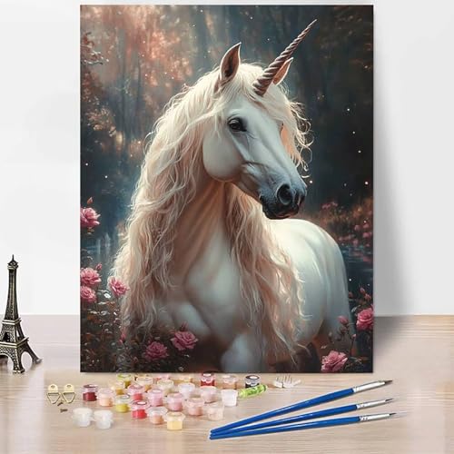 Malen Nach Zahlen Erwachsene Tier Malen Nach Zahlen Pferd, DIY Set Erwachsene Anfänger Mit 3 - Pinseln und Acrylfarbe, Handgemalt Ölgemälde für Frauen, Deko Wohnzimmer 20 x 30 cm Ohne Rahmen -XY11V Malen Nach Zahlen Erwachsene Tier Malen Nach Zahlen Pferd, DIY Set Erwachsene Anfänger Mit 3 - Pinseln und Acrylfarbe, Handgemalt Ölgemälde für Frauen, Deko Wohnzimmer 20 x 30 cm Ohne Rahmen -XY11V von Generic