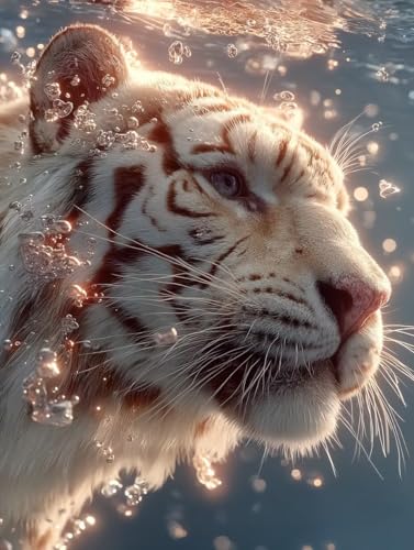Malen Nach Zahlen Erwachsene Tiger, Malen Nach Zahlen Tier, DIY Basteln Erwachsene Leinwand Kits, DIY Paint by Numbers Adult Kits Mit Pinseln und Acrylfarbe, Geschenk für Wanddeko, 90x120cm 0-6444 Malen Nach Zahlen Erwachsene Tiger, Malen Nach Zahlen Tier, DIY Basteln Erwachsene Leinwand Kits, DIY Paint by Numbers Adult Kits Mit Pinseln und Acrylfarbe, Geschenk für Wanddeko, 90x120cm 0-6444 von Generic