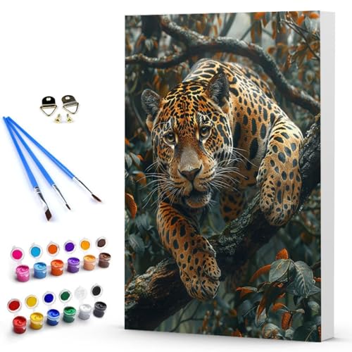 Malen Nach Zahlen Erwachsene Tiger Malen Nach Zahlen Bastelset Erwachsene, DIY Tier Mit Pinseln und Acrylfarben Handgemalt Ölgemälde Leinwand Set, Home Deko Geschenk 70x95 cm Ohne Rahmen -TL2503AG Malen Nach Zahlen Erwachsene Tiger Malen Nach Zahlen Bastelset Erwachsene, DIY Tier Mit Pinseln und Acrylfarben Handgemalt Ölgemälde Leinwand Set, Home Deko Geschenk 70x95 cm Ohne Rahmen -TL2503AG von Generic