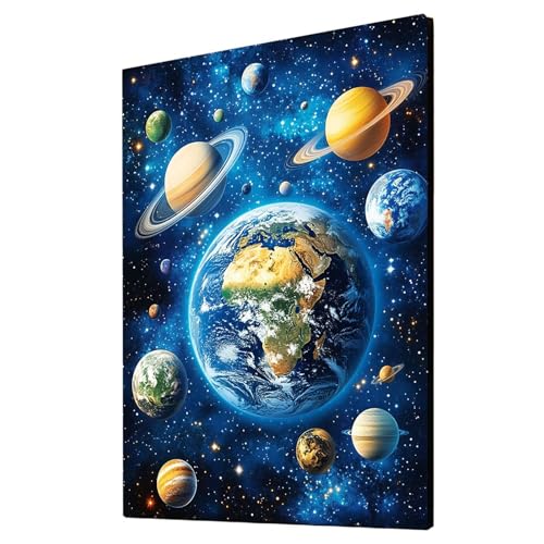 Malen Nach Zahlen Erwachsene Universum DIY Set Erwachsene mit Leinwand zum Bemalen Sternenhimmel 135 x 100 cm 36 Farben Acrylfarben Set und Pinsel, Malen Nach Zahlen Kinder für Deko Wohnzimmer 2YH2310 Malen Nach Zahlen Erwachsene Universum DIY Set Erwachsene mit Leinwand zum Bemalen Sternenhimmel 135 x 100 cm 36 Farben Acrylfarben Set und Pinsel, Malen Nach Zahlen Kinder für Deko Wohnzimmer 2YH2310 von Generic