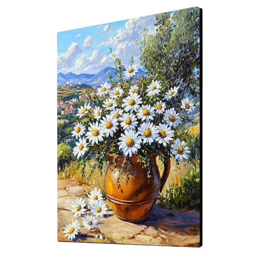 Malen Nach Zahlen Erwachsene Vase DIY Set Erwachsene mit Leinwand zum Bemalen Blume 100 x 135 cm 36 Farben Acrylfarben Set und Pinsel, Malen Nach Zahlen Kinder für Deko Wohnzimmer Geschenke 2YH-2390 Malen Nach Zahlen Erwachsene Vase DIY Set Erwachsene mit Leinwand zum Bemalen Blume 100 x 135 cm 36 Farben Acrylfarben Set und Pinsel, Malen Nach Zahlen Kinder für Deko Wohnzimmer Geschenke 2YH-2390 von Generic