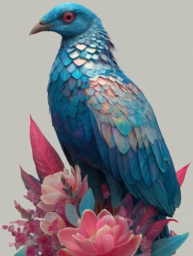 Malen Nach Zahlen Erwachsene Vogel, Malen Nach Zahlen Blume, DIY Basteln Erwachsene Leinwand Kits, DIY Paint by Numbers Adult Kits Mit Pinseln und Acrylfarbe, Geschenk für Wanddeko, 30x40cm D-9816 Malen Nach Zahlen Erwachsene Vogel, Malen Nach Zahlen Blume, DIY Basteln Erwachsene Leinwand Kits, DIY Paint by Numbers Adult Kits Mit Pinseln und Acrylfarbe, Geschenk für Wanddeko, 30x40cm D-9816 von Generic