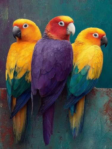 Malen Nach Zahlen Erwachsene Vogel, Malen Nach Zahlen Tier, DIY Basteln Erwachsene Leinwand Kits, DIY Paint by Numbers Adult Kits Mit Pinseln und Acrylfarbe, Geschenk für Wanddeko, 60x90cm A-7021 Malen Nach Zahlen Erwachsene Vogel, Malen Nach Zahlen Tier, DIY Basteln Erwachsene Leinwand Kits, DIY Paint by Numbers Adult Kits Mit Pinseln und Acrylfarbe, Geschenk für Wanddeko, 60x90cm A-7021 von Generic