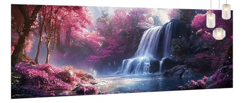Malen Nach Zahlen Erwachsene Wasserfall, DIY Malen Nach Zahlen XXL Paint by Numbers für Anfänger, Bastelset Handgemalt Ölgemälde Set Mit Pinseln und Acrylfarbe, Home Décor Landschaft 80 X 180cm Y676 Malen Nach Zahlen Erwachsene Wasserfall, DIY Malen Nach Zahlen XXL Paint by Numbers für Anfänger, Bastelset Handgemalt Ölgemälde Set Mit Pinseln und Acrylfarbe, Home Décor Landschaft 80 X 180cm Y676 von Generic