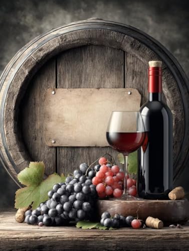 Malen Nach Zahlen Erwachsene Wein, Malen Nach Zahlen Traube, DIY Basteln Erwachsene Leinwand Kits, DIY Paint by Numbers Adult Kits Mit Pinseln und Acrylfarbe, Geschenk für Wanddeko, 100x135cm H-6729 Malen Nach Zahlen Erwachsene Wein, Malen Nach Zahlen Traube, DIY Basteln Erwachsene Leinwand Kits, DIY Paint by Numbers Adult Kits Mit Pinseln und Acrylfarbe, Geschenk für Wanddeko, 100x135cm H-6729 von Generic