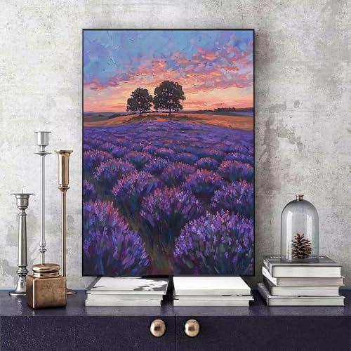 Malen Nach Zahlen Erwachsene Wiese Malen Nach Zahlen Lavendel, DIY Set Erwachsene Paint by Numbers mit 3 Pinsel und Acrylfarben für Zimmer Deko Wohnzimmer, Geschenke für Frauen 30 x 40 cm -bby2506R3 Malen Nach Zahlen Erwachsene Wiese Malen Nach Zahlen Lavendel, DIY Set Erwachsene Paint by Numbers mit 3 Pinsel und Acrylfarben für Zimmer Deko Wohnzimmer, Geschenke für Frauen 30 x 40 cm -bby2506R3 von Generic