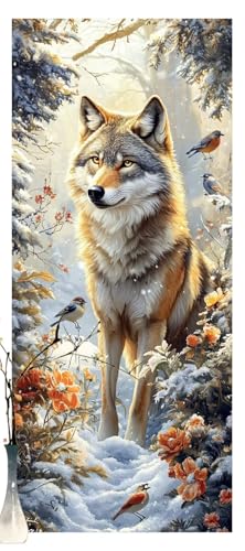 Malen Nach Zahlen Erwachsene Winter,DIY Malen Nach Zahlen XXL Paint by Numbers für Anfänger,Bastelset Handgemalt Ölgemälde Kreativ Set Mit Pinseln und Acrylfarbe,Home Wand Décor Wolf 60 X 120cm Y1220 Malen Nach Zahlen Erwachsene Winter,DIY Malen Nach Zahlen XXL Paint by Numbers für Anfänger,Bastelset Handgemalt Ölgemälde Kreativ Set Mit Pinseln und Acrylfarbe,Home Wand Décor Wolf 60 X 120cm Y1220 von Generic