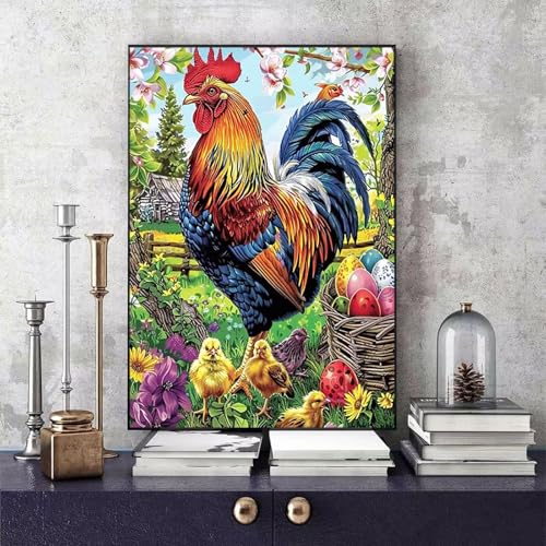 Malen Nach Zahlen Hahn Malen Nach Zahlen Erwachsene Bauernhof DIY Paint by Numbers Bastelset Erwachsene Anfänger mit 3 Pinsel und Acrylfarben & Knitterfreie Leinwand für Zimmer Deko 30x40cm -bby2506U0 Malen Nach Zahlen Hahn Malen Nach Zahlen Erwachsene Bauernhof DIY Paint by Numbers Bastelset Erwachsene Anfänger mit 3 Pinsel und Acrylfarben & Knitterfreie Leinwand für Zimmer Deko 30x40cm -bby2506U0 von Generic