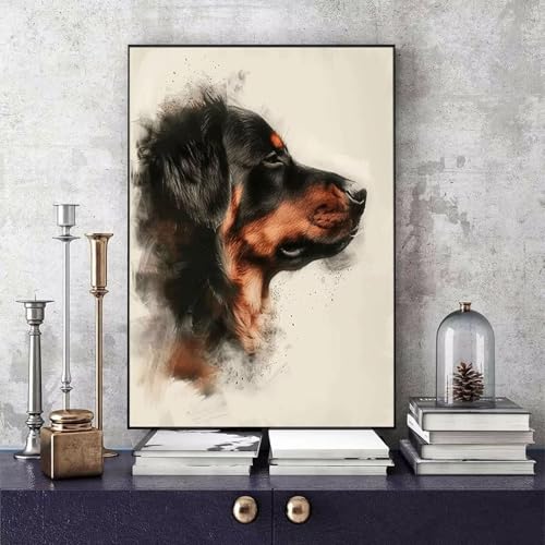 Malen Nach Zahlen Hund Malen Nach Zahlen Erwachsene Tier DIY Paint by Numbers Bastelset Erwachsene Anfänger mit 3 Pinsel und Acrylfarben & Knitterfreie Leinwand für Zimmer Deko 70 x 95cm -bby2506V2 Malen Nach Zahlen Hund Malen Nach Zahlen Erwachsene Tier DIY Paint by Numbers Bastelset Erwachsene Anfänger mit 3 Pinsel und Acrylfarben & Knitterfreie Leinwand für Zimmer Deko 70 x 95cm -bby2506V2 von Generic