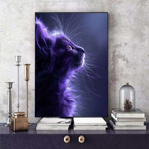 Malen Nach Zahlen Katze Malen Nach Zahlen Erwachsene Tier DIY Paint by Numbers Bastelset Erwachsene Anfänger mit 3 Pinsel und Acrylfarben & Knitterfreie Leinwand für Zimmer Deko 100x135cm -bby25068Y Malen Nach Zahlen Katze Malen Nach Zahlen Erwachsene Tier DIY Paint by Numbers Bastelset Erwachsene Anfänger mit 3 Pinsel und Acrylfarben & Knitterfreie Leinwand für Zimmer Deko 100x135cm -bby25068Y von Generic