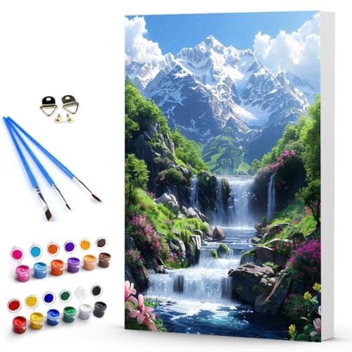 Malen Nach Zahlen Landschaft Blume Malen Nach Zahlen Kinde, Anfänger, Kreatives für Erwachsene Leinwand öLgemäld Kit, Mit 3 - Pinseln und Acrylfarbe, Frauen Home Deko Geschenk 20 x 30 CM -TL250336 Malen Nach Zahlen Landschaft Blume Malen Nach Zahlen Kinde, Anfänger, Kreatives für Erwachsene Leinwand öLgemäld Kit, Mit 3 - Pinseln und Acrylfarbe, Frauen Home Deko Geschenk 20 x 30 CM -TL250336 von Generic