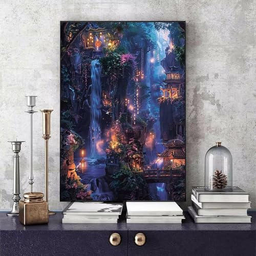 Malen Nach Zahlen Landschaft Malen Nach Zahlen Erwachsene Fallen DIY Paint by Numbers Bastelset Erwachsene Anfänger mit 3 Pinsel und Acrylfarben & Leinwand für Zimmer Deko 30x40cm -bby2506N8H9P Malen Nach Zahlen Landschaft Malen Nach Zahlen Erwachsene Fallen DIY Paint by Numbers Bastelset Erwachsene Anfänger mit 3 Pinsel und Acrylfarben & Leinwand für Zimmer Deko 30x40cm -bby2506N8H9P von Generic