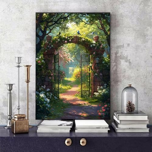 Malen Nach Zahlen Landschaft Malen Nach Zahlen Erwachsene Wald DIY Paint by Numbers Bastelset Erwachsene Anfänger mit 3 Pinsel und Acrylfarben & Leinwand für Zimmer Deko 50 x 65cm -bby250602722 Malen Nach Zahlen Landschaft Malen Nach Zahlen Erwachsene Wald DIY Paint by Numbers Bastelset Erwachsene Anfänger mit 3 Pinsel und Acrylfarben & Leinwand für Zimmer Deko 50 x 65cm -bby250602722 von Generic