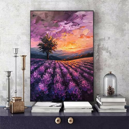 Malen Nach Zahlen Lavendel Malen Nach Zahlen Erwachsene Wiese DIY Paint by Numbers Bastelset Erwachsene Anfänger mit 3 Pinsel und Acrylfarben & Leinwand für Zimmer Deko 100 x 135cm -bby250602Q61 Malen Nach Zahlen Lavendel Malen Nach Zahlen Erwachsene Wiese DIY Paint by Numbers Bastelset Erwachsene Anfänger mit 3 Pinsel und Acrylfarben & Leinwand für Zimmer Deko 100 x 135cm -bby250602Q61 von Generic