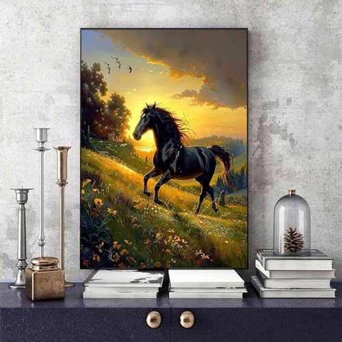 Malen Nach Zahlen Pferd Malen Nach Zahlen Erwachsene Wiese DIY Paint by Numbers Bastelset Erwachsene Anfänger mit 3 Pinsel und Acrylfarben & Knitterfreie Leinwand für Zimmer Deko 70 x 95cm -bby2506W2 Malen Nach Zahlen Pferd Malen Nach Zahlen Erwachsene Wiese DIY Paint by Numbers Bastelset Erwachsene Anfänger mit 3 Pinsel und Acrylfarben & Knitterfreie Leinwand für Zimmer Deko 70 x 95cm -bby2506W2 von Generic