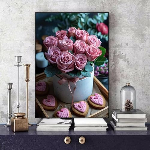 Malen Nach Zahlen Rose Malen Nach Zahlen Erwachsene Vase DIY Paint by Numbers Bastelset Erwachsene Anfänger mit 3 Pinsel und Acrylfarben & Knitterfreie Leinwand für Zimmer Deko 70x95cm -bby25063D Malen Nach Zahlen Rose Malen Nach Zahlen Erwachsene Vase DIY Paint by Numbers Bastelset Erwachsene Anfänger mit 3 Pinsel und Acrylfarben & Knitterfreie Leinwand für Zimmer Deko 70x95cm -bby25063D von Generic