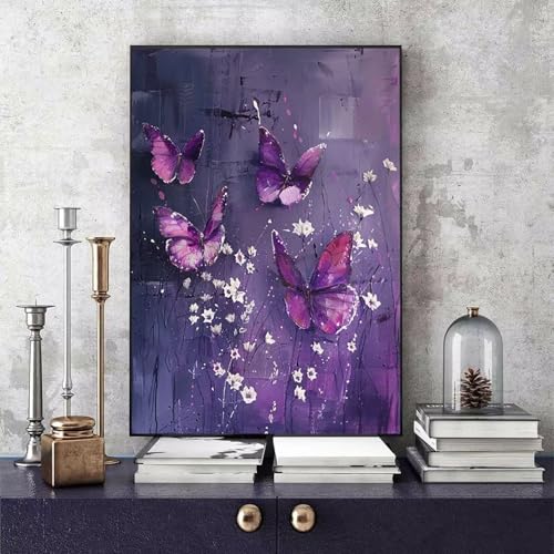Malen Nach Zahlen Schmetterling Malen Nach Zahlen Erwachsene Tier DIY Paint by Numbers Bastelset Erwachsene Anfänger mit 3 Pinsel und Acrylfarben & Leinwand für Zimmer Deko 40 x 50cm -bby2506WY Malen Nach Zahlen Schmetterling Malen Nach Zahlen Erwachsene Tier DIY Paint by Numbers Bastelset Erwachsene Anfänger mit 3 Pinsel und Acrylfarben & Leinwand für Zimmer Deko 40 x 50cm -bby2506WY von Generic
