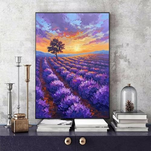 Malen Nach Zahlen Sonnenuntergang Malen Nach Zahlen Erwachsene Lavendel DIY Paint by Numbers Bastelset Erwachsene Anfänger mit 3 Pinsel und Acrylfarben & Leinwand für Zimmer Deko 30x40cm -bby2506P6 Malen Nach Zahlen Sonnenuntergang Malen Nach Zahlen Erwachsene Lavendel DIY Paint by Numbers Bastelset Erwachsene Anfänger mit 3 Pinsel und Acrylfarben & Leinwand für Zimmer Deko 30x40cm -bby2506P6 von Generic
