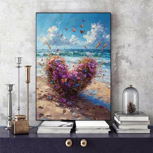 Malen Nach Zahlen Strand Malen Nach Zahlen Erwachsene Blume DIY Paint by Numbers Bastelset Erwachsene Anfänger mit 3 Pinsel und Acrylfarben & Knitterfreie Leinwand für Zimmer Deko 60 x 80cm -bby25063U Malen Nach Zahlen Strand Malen Nach Zahlen Erwachsene Blume DIY Paint by Numbers Bastelset Erwachsene Anfänger mit 3 Pinsel und Acrylfarben & Knitterfreie Leinwand für Zimmer Deko 60 x 80cm -bby25063U von Generic