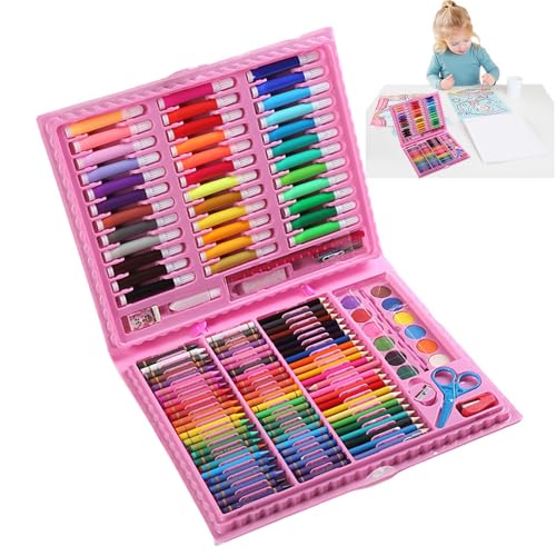 Malstifte für Kinder Marker Set, Art Craft Zeichensets,150X Farbpinsel Stifte | Farbpinselstifte, Art Kit Zeichenbedarf, Professionelle Zeichenbedarf für Kinder, Zeichenklassenzimmer von Generic