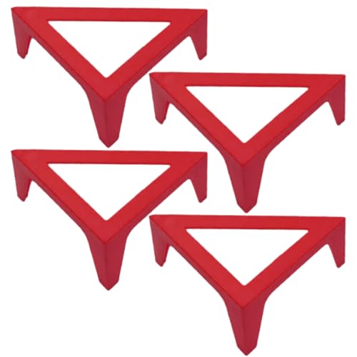 Malunterlage Set für Leinwand - 4 Kunststoff - Malkartenhalter - Triangle Riser - Support - Nützliches Werkzeug für Anfänger und Kinder zum Gießen von Acrylfarben Malunterlage Set für Leinwand - 4 Kunststoff - Malkartenhalter - Triangle Riser - Support - Nützliches Werkzeug für Anfänger und Kinder zum Gießen von Acrylfarben von Generic