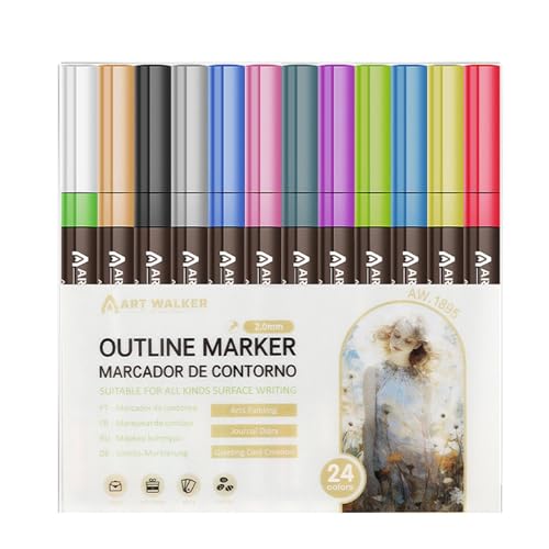 Marker für Kinder, Glitzer-Marker | Zeichenstifte mit Glitzer-Stift in 8 Farben/12 Farben/24 Farben, Glitzer-Marker für Kinder Marker für Kinder, Glitzer-Marker | Zeichenstifte mit Glitzer-Stift in 8 Farben/12 Farben/24 Farben, Glitzer-Marker für Kinder von Generic
