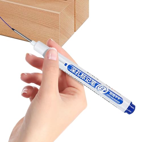 Marker mit tiefer Reichweite, schnell trocknend, lange Spitze, wasserfeste Tischlerstifte für Bau, Bad, Holzbearbeitung von Generic