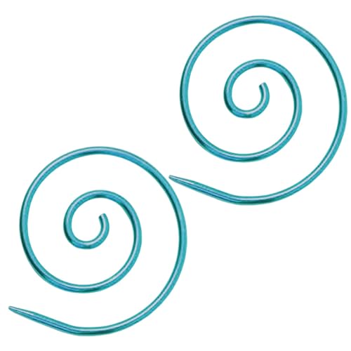Maschenmarkierer - Maschenmarkierer zum Stricken, Stricken Kenntnisse | Häkelbezeichnungen a, 2 Stück Häkelmarker in Spiralform, Filzstifte zum Verschließen Maschenmarkierer - Maschenmarkierer zum Stricken, Stricken Kenntnisse | Häkelbezeichnungen a, 2 Stück Häkelmarker in Spiralform, Filzstifte zum Verschließen von Generic