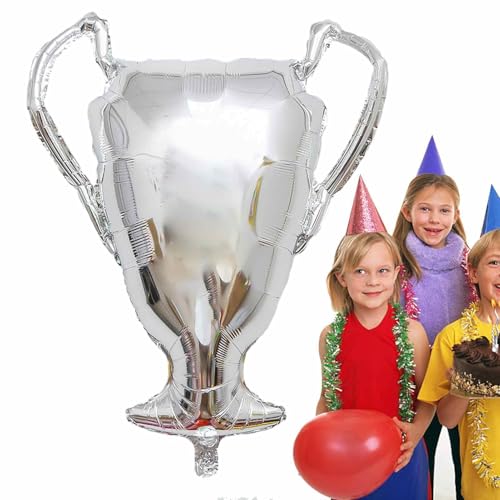Meisterschaftsballons, aufblasbare Trophäe | Aluminiumfolie Ballon 50 Teile aufblasbare Trophäenpropie,Schöne Fußballparty liefert Hausdekorationen für den Innengebrauch Meisterschaftsballons, aufblasbare Trophäe | Aluminiumfolie Ballon 50 Teile aufblasbare Trophäenpropie,Schöne Fußballparty liefert Hausdekorationen für den Innengebrauch von Generic