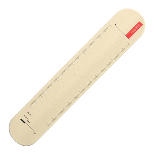 Memo -Armband - Wiederverwendbares Silikon -Handgelenksnotiz -Slap -Armband mit Lineal | Beschreibbare Memo -Bands für Lehrer, Schüler, Studium, Arbeit und Büro | Tragbar von Generic