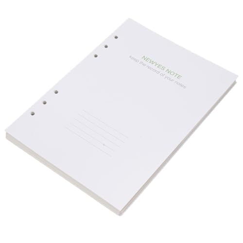 Memo -Buch Nachfüllung, Nachfüllpapier 6 Loch Loch Easy Ersatz für Notizen von Generic