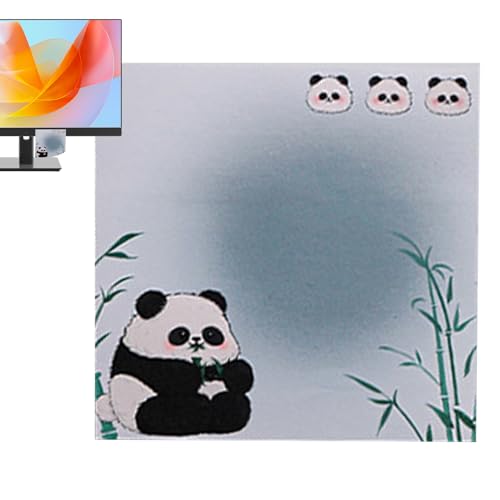 Memo Pad Panda - Bär thematische Kleberblätter für Schule und Büro, schöne Etiketten für Notizen | Didaktisches Material, um sich Notizen zu machen, 8 x 8 cm Panda Notizen, kreative Vorräte für von Generic
