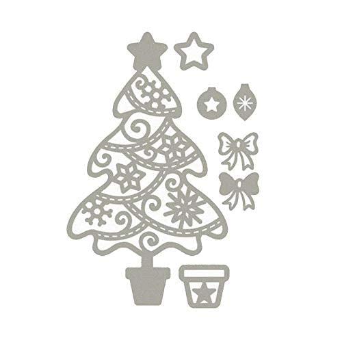 Merry Christmas Tree Metall-Stanzformen, Fotoherstellung, Prägung, Dekoration, Karten, Basteln, Scrapbook, Alben, Basteln Merry Christmas Tree Metall-Stanzformen, Fotoherstellung, Prägung, Dekoration, Karten, Basteln, Scrapbook, Alben, Basteln von Generic
