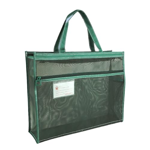 Mesh Art Supply, transparenter Akten-Organizer, große Tragetasche, 43,2 x 33 x 11,1 cm, Aufbewahrungstasche mit Reißverschluss und Tragegriff, transparenter A3-Kunsthalter für Poster, Lehren, Malen Mesh Art Supply, transparenter Akten-Organizer, große Tragetasche, 43,2 x 33 x 11,1 cm, Aufbewahrungstasche mit Reißverschluss und Tragegriff, transparenter A3-Kunsthalter für Poster, Lehren, Malen von Generic