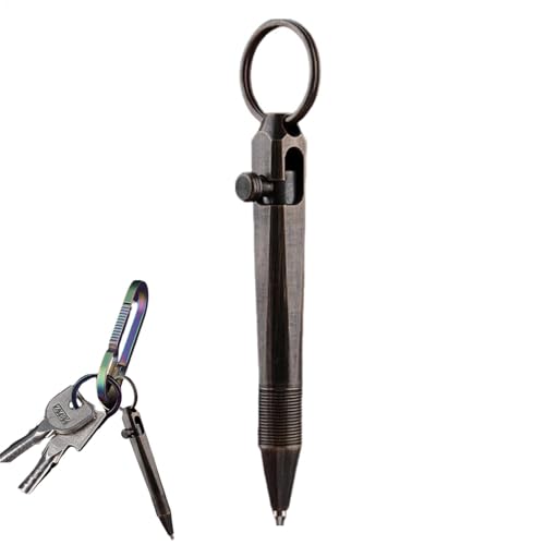 -Messingstift, Kugelschreiber, Kompakter Tintenroller Kurze kleine Stifte Geldbeutel-Stift, Reise-Schreibgerät mit kurzem Schaft, Unterschriften-Stift, Kugelschreiber mit Klickmechani -Messingstift, Kugelschreiber, Kompakter Tintenroller Kurze kleine Stifte Geldbeutel-Stift, Reise-Schreibgerät mit kurzem Schaft, Unterschriften-Stift, Kugelschreiber mit Klickmechani von Generic