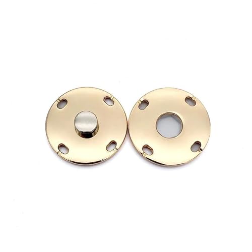Metall-Druckknöpfe, unsichtbar, eingebettet, Schnalle für Kleidung, Nähen, Kleidung, Taschen, Strickjacken, Jacken, Accessoires, 03, 25 mm, 1 Stück von Generic