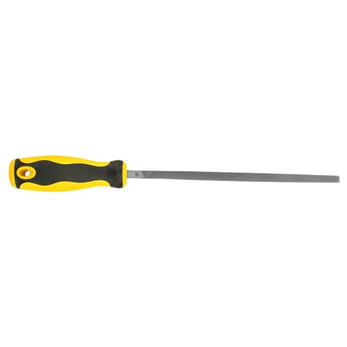 Metallfeilenwerkzeug, Handfeilen, hochfeste Handfeile, vierseitige Holzreibe mit ergonomischem Griff, quadratische Metallfeile zum Feilen, Schneiden und Polieren, Werkzeug Metallfeilenwerkzeug, Handfeilen, hochfeste Handfeile, vierseitige Holzreibe mit ergonomischem Griff, quadratische Metallfeile zum Feilen, Schneiden und Polieren, Werkzeug von Generic