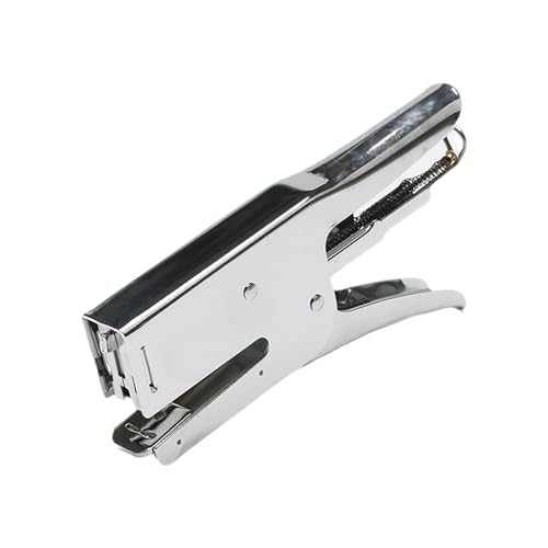 Metallheftgerät, Heftgerät, Metall Hefter, Hochleistungsheftgerät, Büroheftgerät, Industrieheftgerät, Tischheftgerät, Hefter 50 Blatt, Tacker für Büro, Heftgerät für den Schreibtisch (1PC) von Generic