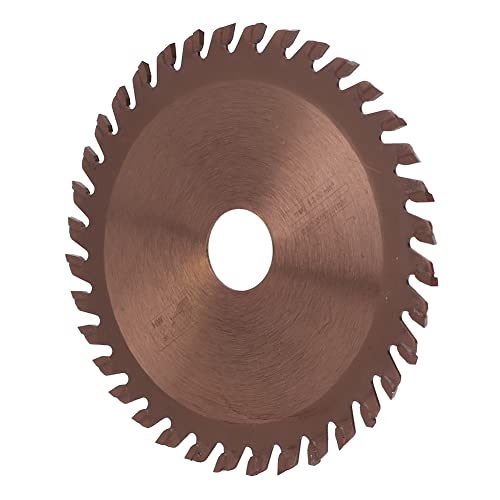 Metallschnittkreissäge, Metallschneidemägel Kreissägeklinge 24 Zahn 36 Zahnzement Carbid Bronze Metallschneidem Holzbearbeitungswerkzeug für Holz, Kunststoff, PCV, Acryl (85*15*24T) (85*15*36T) von Generic