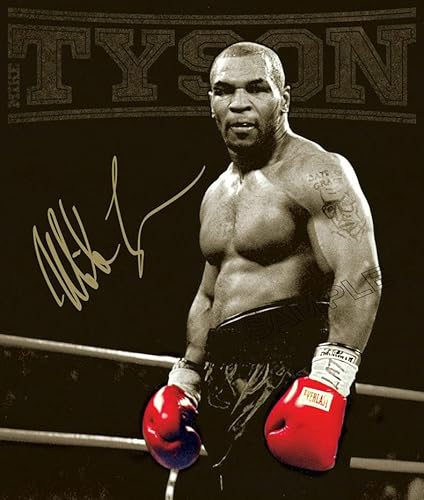 Mike Tyson Poster Boxen, Foto, Wandkunst, A4 von Generic