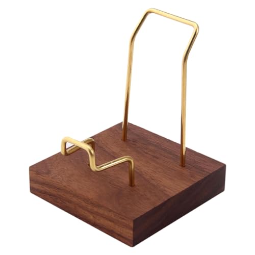 Mineralien-Ausstellungsständer – Messing & , Staffelei-Halter mit Holzsockel für Fossilien, Korallen, Steine und Mineralien Mineralien-Ausstellungsständer – Messing & , Staffelei-Halter mit Holzsockel für Fossilien, Korallen, Steine und Mineralien von Generic