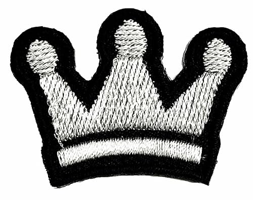 Mini Kleine Krone Cartoon Kinder bestickte Aufnäher King Queen zum Aufbügeln für Kleidung, Jeans, Kleider, Rucksack, Hut, Schuhe, dekorative Applikation Mini Kleine Krone Cartoon Kinder bestickte Aufnäher King Queen zum Aufbügeln für Kleidung, Jeans, Kleider, Rucksack, Hut, Schuhe, dekorative Applikation von Generic