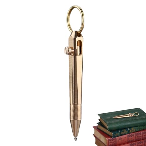 Mini-Kugelschreiber aus Messing: zarter und tragbarer Signatur-Feder, Bürozubehör aus Metall | Mini-Reisestift für kurze Absätze, exklusiver Kugelschreiber, Stift zum Einstellen Mini-Kugelschreiber aus Messing: zarter und tragbarer Signatur-Feder, Bürozubehör aus Metall | Mini-Reisestift für kurze Absätze, exklusiver Kugelschreiber, Stift zum Einstellen von Generic