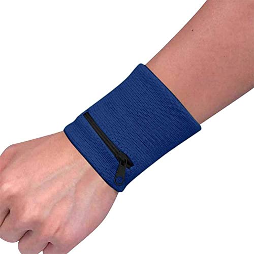 Mini-Mann-Frauen-Handgelenk-Mappen-Beutel-Band-Eignungs-Sport-Reißverschluss-Radfahren-Münzen-Baumwollbeutel-Handgelenk-Geldbeutel-sicheres Armband G8E5 laufendes von Generic