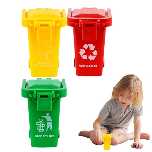 Miniatur Mülleimer, Spielzeugmüll | Straßenmüll Recycling, Lustiger Kreativer Korb, Partygeschenke Mit Abdeckung Und Schlafzimmer Schlafzimmer Miniatur Mülleimer, Spielzeugmüll | Straßenmüll Recycling, Lustiger Kreativer Korb, Partygeschenke Mit Abdeckung Und Schlafzimmer Schlafzimmer von Generic