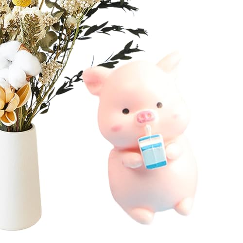 Miniatur Schweinespielzeug, Harz Miniaturschweine, Schweinefiguren Lustige Tierspielzeug, Süße Schweine Puppe kreative Kuchenaufsätze für Kuchendekoration Hauptdekoration Miniatur Schweinespielzeug, Harz Miniaturschweine, Schweinefiguren Lustige Tierspielzeug, Süße Schweine Puppe kreative Kuchenaufsätze für Kuchendekoration Hauptdekoration von Generic